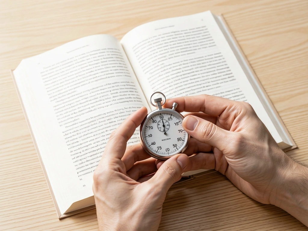 Measuring reading speed